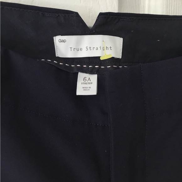 Gap true straight navy pant - Picture 3 of 5